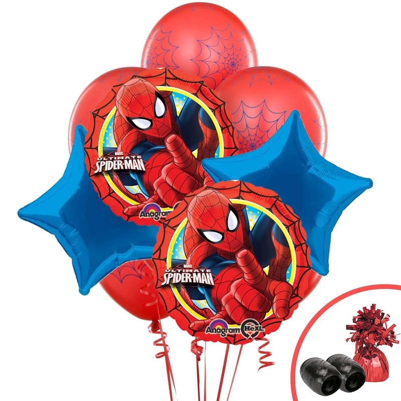 dollar tree spiderman balloons