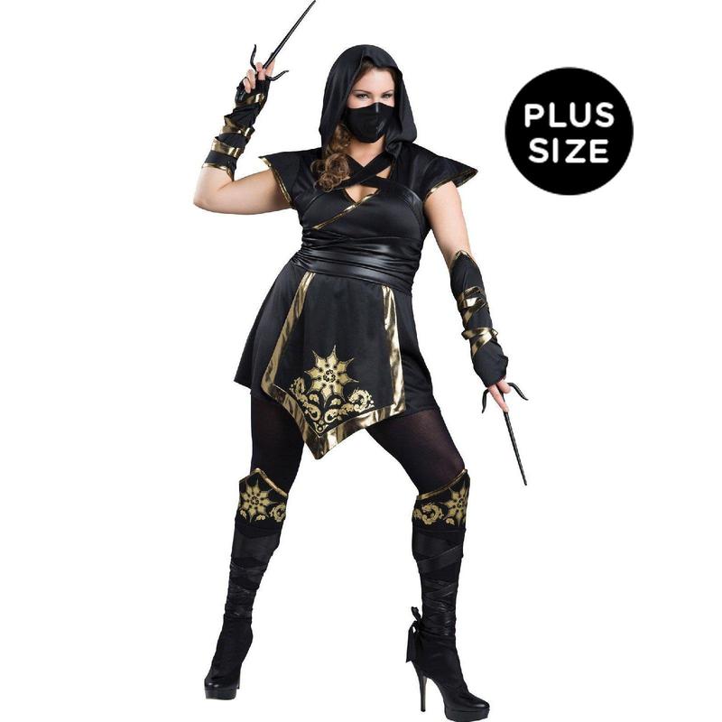 In Character Costumes Female Ninja Elite - Plus Costume 2XL - Plus Size ...