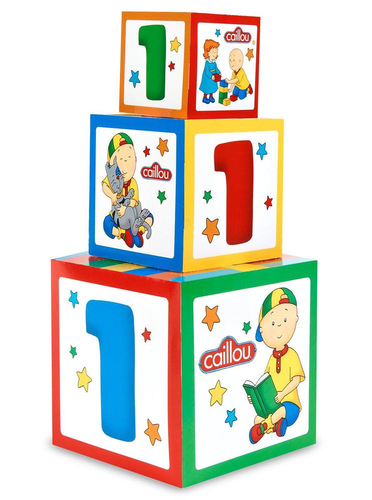 Caillou 1st Birthday - Gift Box Set Centerpiece: Multi ...