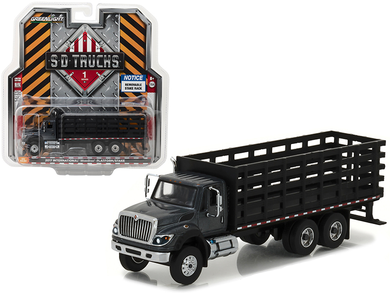 2017 International Workstar Platform Stake Truck SD Trucks Series 1 1/