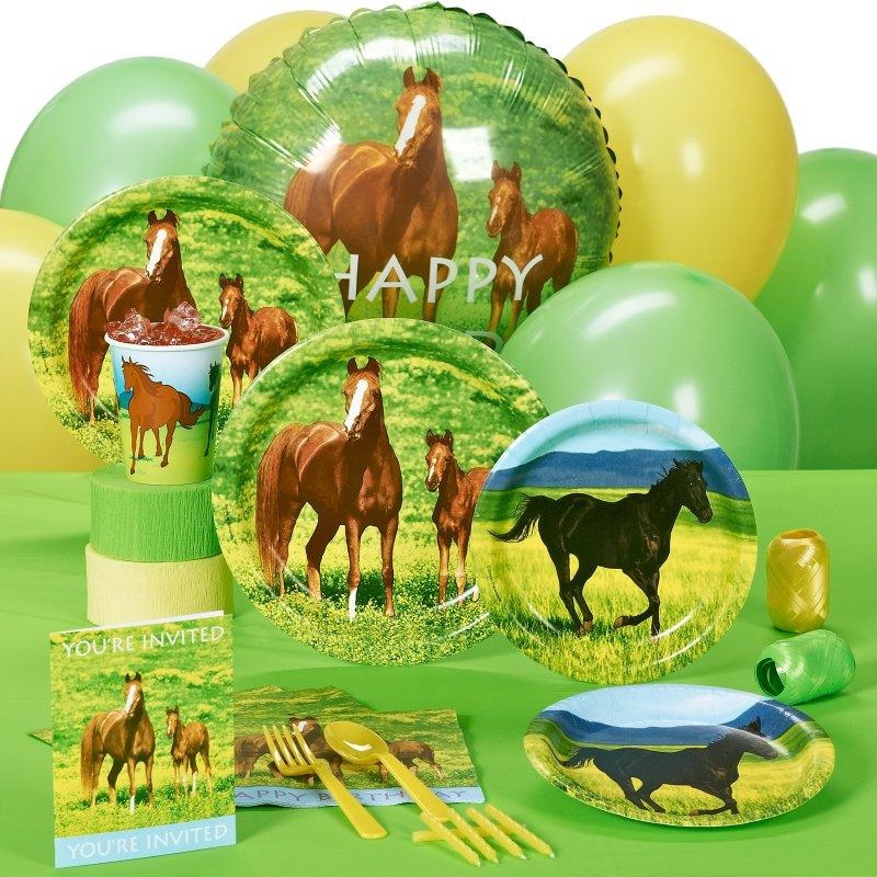 Wild Horses Standard Party Pack for 8 Party Tableware Sets Online