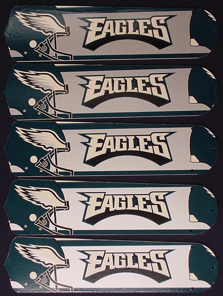 Fan Designers Nfl Philadelphia Eagles Ceiling Blades Football Ceiling Fan Designers Nfl Philadelphia Eagles Blades Football 52