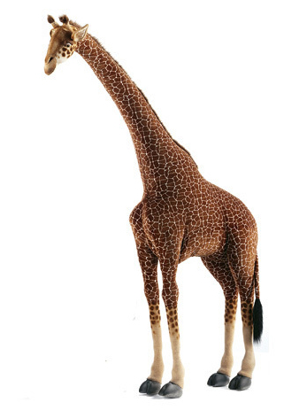 hansa life size giraffe