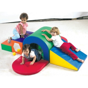 The Children's Factory Alpine Tunnel Slide - Indoor Climbers & Play ...